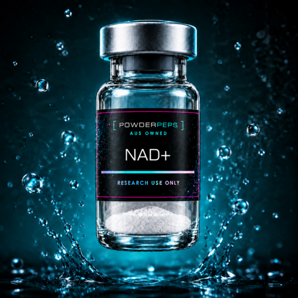PowderPeps NAD+ research compound vial Australia